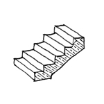 Treppe: Ortbeton