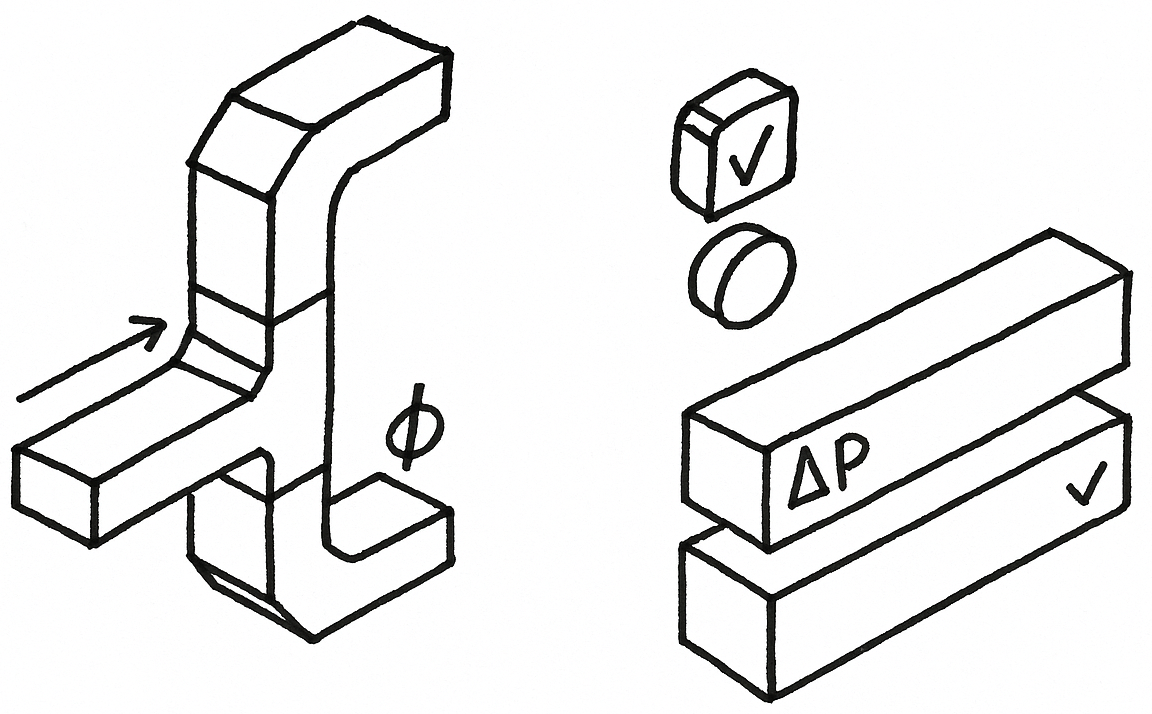 Settings for Linear Duct and Pipe Network Calculation