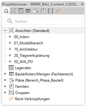 Projektbrowser
